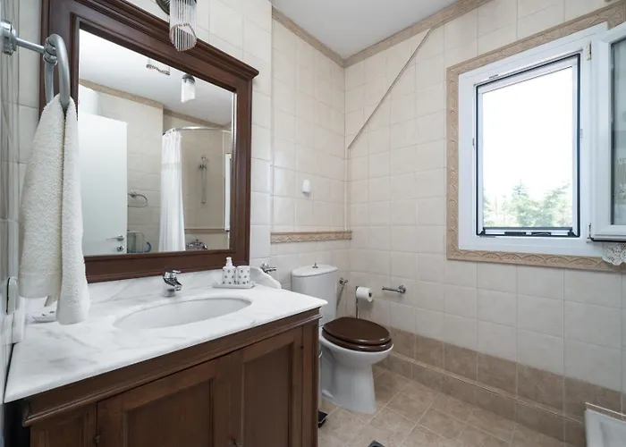 Vilă Beachfront Paradise By Luxlikehome Hanioti